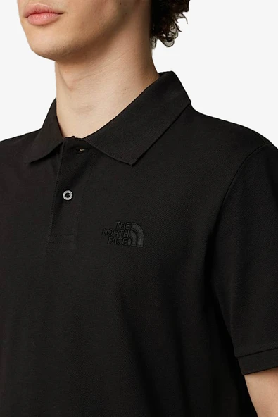 The North Face M Essentıal Regular Polo Erkek Siyah T-Shirt NF0A8C1PJK31 - 2