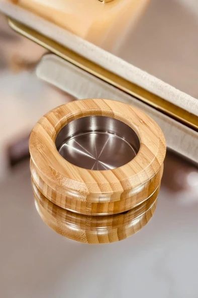 Bambum Doğal Bambu Ofis Küllük