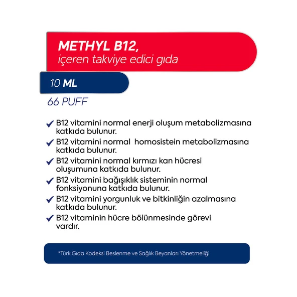 Methyl B12 Içeren Takviye Edici Gıda - Resim 2
