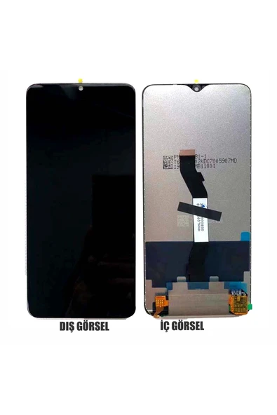 Teknonet Xiaomi Redmi Note 8 Pro Uyumlu Lcd Dokunmatik - Siyah
