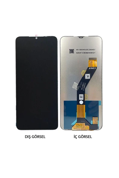 İnfinix Smart 7 Uyumlu Lcd Dokunmatik - Siyah