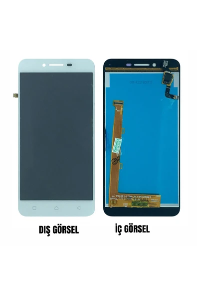 Teknonet Lenovo Vibe K5 A6020 Uyumlu Lcd+Dokunmatik - Beyaz