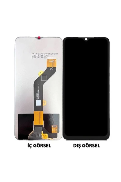 İnfinix Hot 20i Uyumlu Lcd Dokunmatik - Siyah