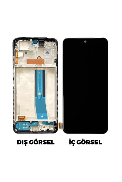 Xiaomi Redmi Note 12 Uyumlu Oled Lcd Dokunmatik Çıtalı - Siyah