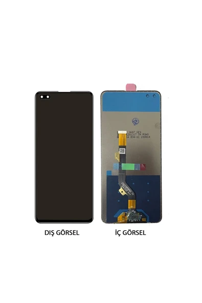 İnfinix Zero 8 Uyumlu Lcd Dokunmatik - Siyah