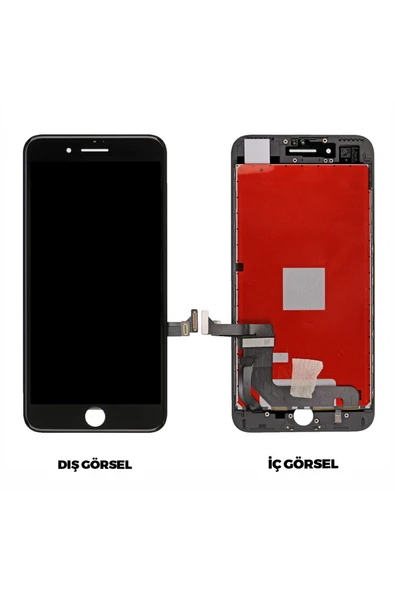 Apple Iphone 7 Plus Uyumlu Lcd Dokunmatik Çıtalı - Siyah