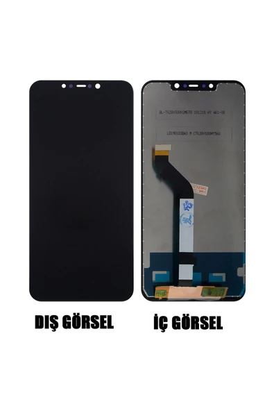 Xiaomi Pocophone F1 Uyumlu Lcd Dokunmatik - Siyah