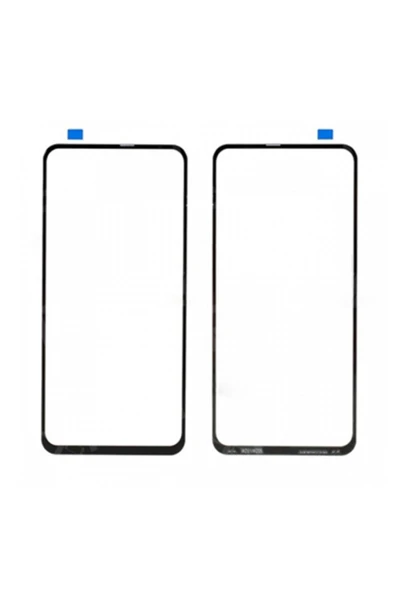 Teknonet Samsung Galaxy A60 Uyumlu Dokunmatik Lens + Oca - Siyah