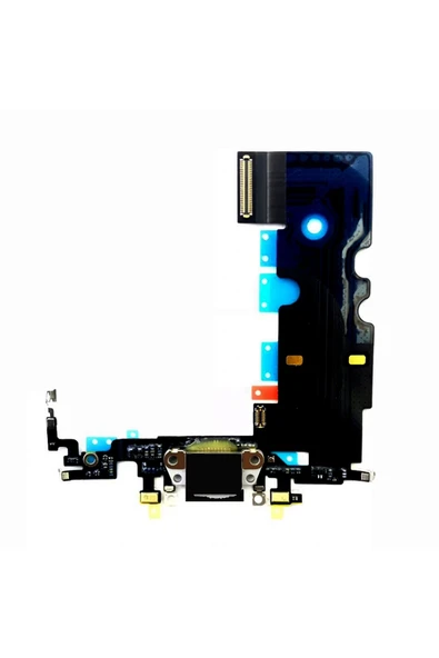 Teknonet Apple Iphone 8 Uyumlu Filmli Şarj Soketi - Siyah
