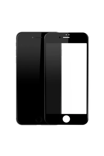 Apple Iphone 8 Plus Uyumlu 3d Superglass Full Cam Koruyucu - Siyah