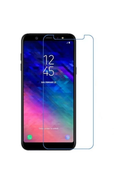 Samsung Galaxy A605 A6 Plus 2018 Uyumlu Ön Koruma Cam Ekran Koruyucu