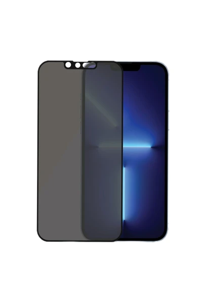 Apple Iphone 13 Pro Max Uyumlu Ön Koruma Hayalet Seramik Nano Ekran Koruyucu - Siyah