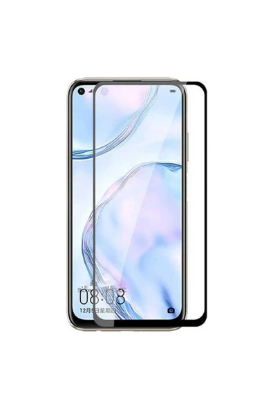 Huawei Y6 2019 Uyumlu Ön Koruma Seramik Nano Ekran Koruyucu - Siyah