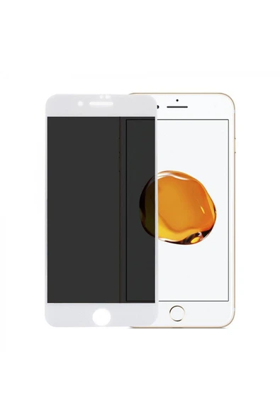 Apple Iphone 7 Plus Uyumlu Hayalet Full Cam Koruyucu - Beyaz