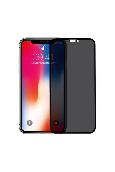 Apple Iphone 11 Pro Max Uyumlu Hayalet Full Cam Koruyucu - Siyah
