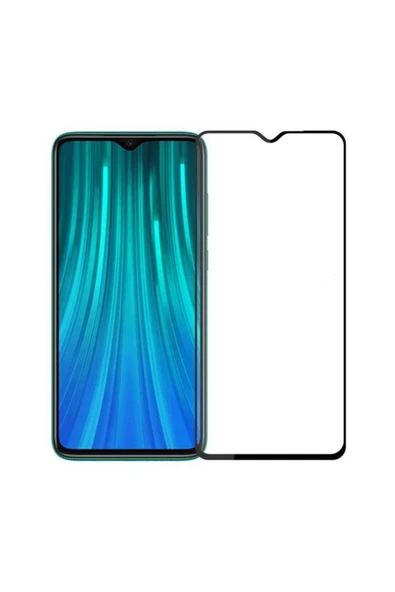 Xiaomi Redmi Note 8 Pro Uyumlu 5d Glas Full Cam Koruyucu - Siyah