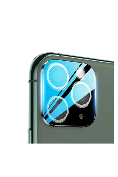 Apple Iphone 11 Pro Uyumlu Kamera Cam Koruyucu - Şeffaf
