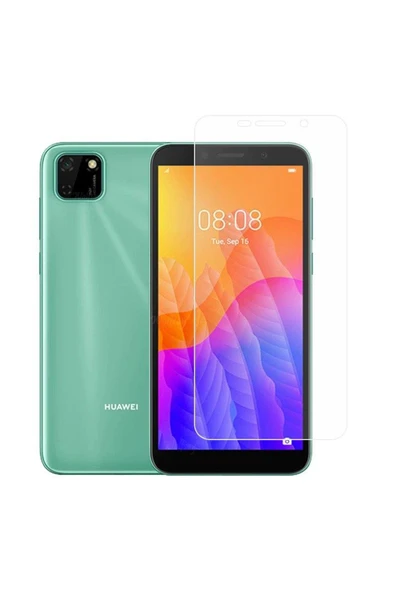 Huawei Y5p Uyumlu Ön Koruma Cam Ekran Koruyucu