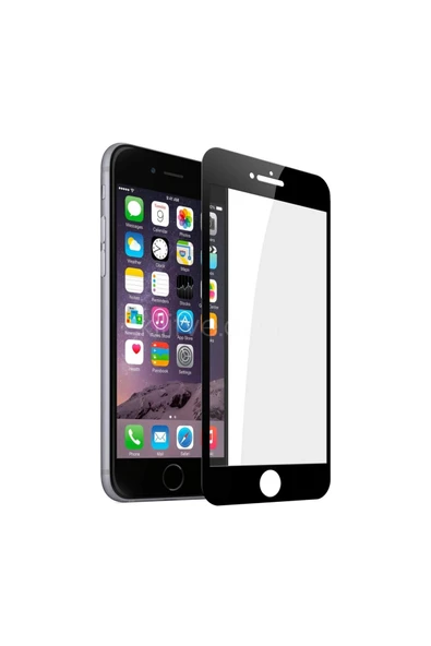 Apple Iphone 8 Plus Uyumlu 5d Glas Full Cam Koruyucu - Siyah