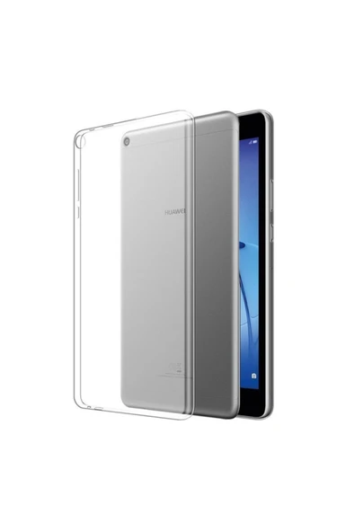 Huawei T3 9,6 Inç Uyumlu Şeffaf Silikon Kılıf