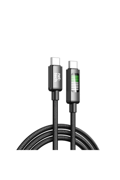 ENT-DC41 30W Plastik 100 Cm Type-C To Lightning Şarj ve Data Kablosu - Siyah