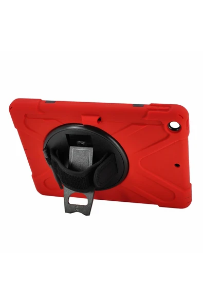 Apple iPad 7. Nesil 10.2 Inch Uyumlu Sport Seri Arka Koruma - Kırmızı