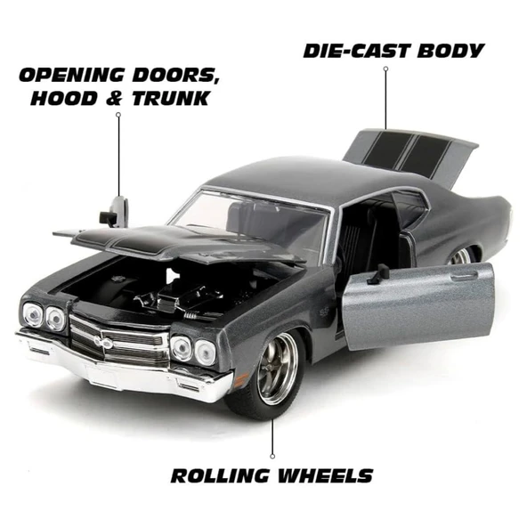 Jada 1:24 Fast & Furious 1970 Chevrolet Chevelle SS - 4