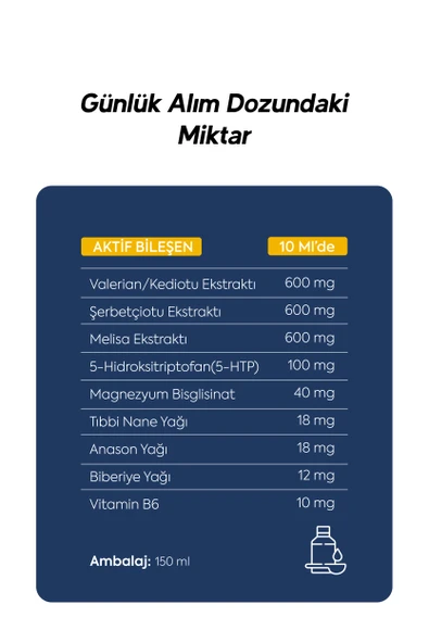 Nörix Şurup Valerian Ekstraktı Ve 5-hidroksitriptofan Içeren Takviye Edici Gıda - 5