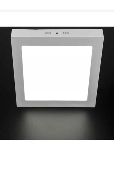 ZENT 24 Watt Kare Sıva Üstü Led Panel Tavan Armatürü Beyaz Işık