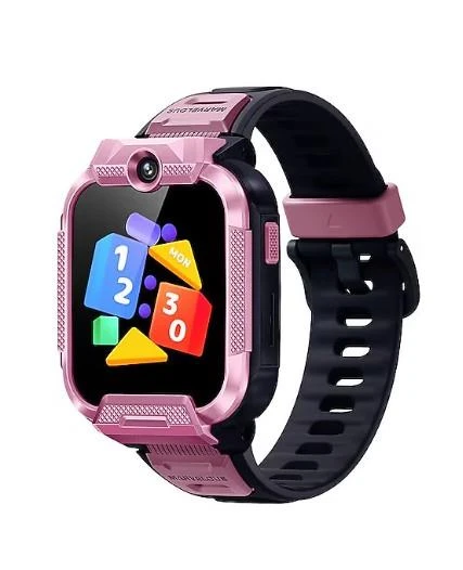 Mibro Z5 Pembe Çift Kameralı GPS Destekli 4G Akıllı Çocuk Saati