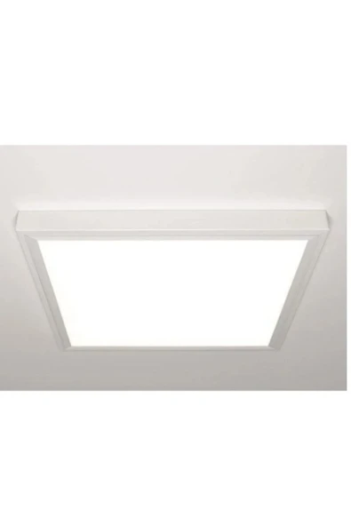 Viesteknoloji 60x60 Cm Kare Tavana Sıfır Led Plofenyer Avize Armatür Banyo Tuvalet Balkon Led Glop Armatürü Beyaz - 3