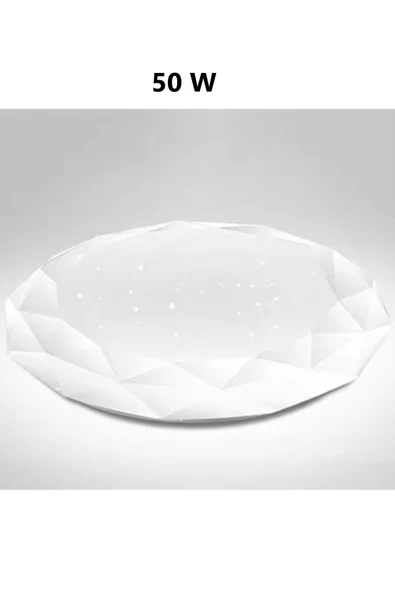 Voxify 50cm Büyük Boy 8gen Tasarım Modern Led Plofenyer Tavana Sıfır Avize Aplik Lamba Armatür  Beyaz Işık - 4
