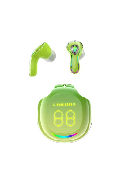ENT-BTH27 KAIYU Kulakiçi Bluetooth Kulaklık - Yeşil