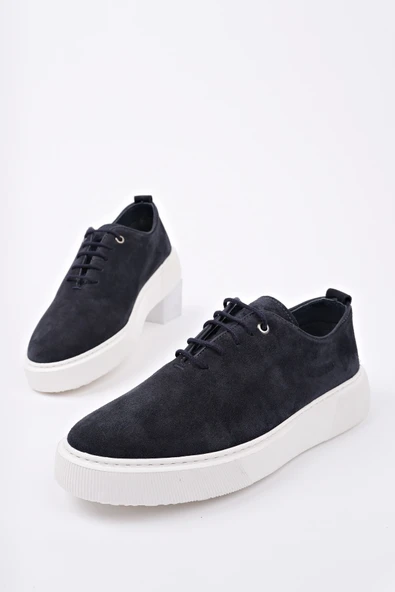 Muggo SEBASTİAN Bağcıklı Hakiki Deri Erkek Günlük Casual Ayakkabı - 6