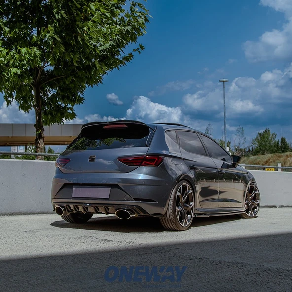 PTTAVM: SEAT Leon MK3 FR Facelift 2017-2019 Difüzör(Arka)