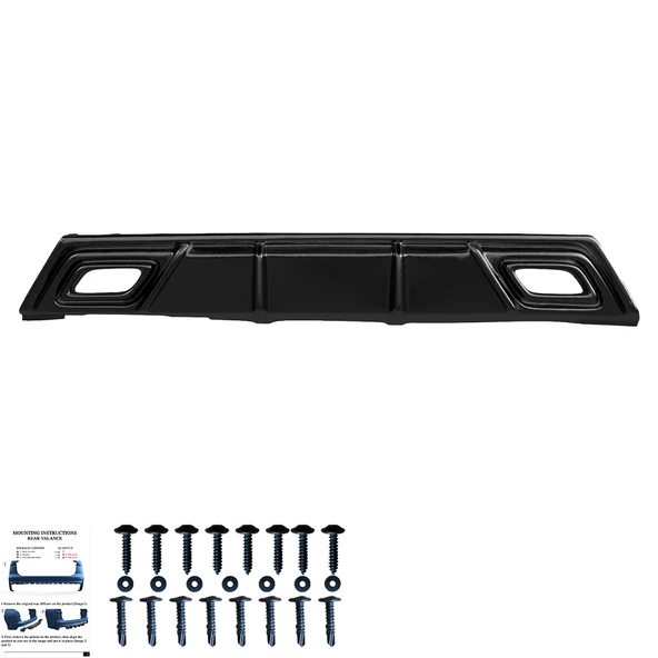 SEAT Ibiza Fr Mk5 2017-2024 Arka Difüzör / SEAT Ibiza Mk5 2017-2024 Arka Difüzör - Resim 4