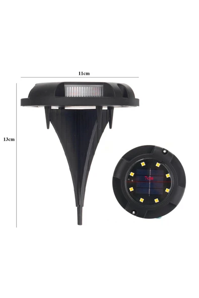 Voxify Gün Işığı Bahçe Aydınlatma Güneş Enerjili Solar Bahçe Dekorasyon - 5
