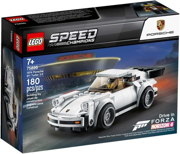 LEGO 75895 Speed Champions 1974 Porsche 911 Turbo 3.0 ürün görseli