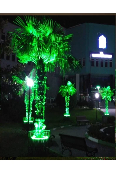 Voxify 10w Watt Yeşil Bahçe Led Aydınlatma Çim Projektörü
