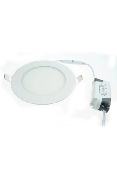 Voxify 9w Sıva Altı Gömme Led Spot Panel Armatür Lamba 3200K Sarı Işık A+ Uzun Ömürlü Trafolu