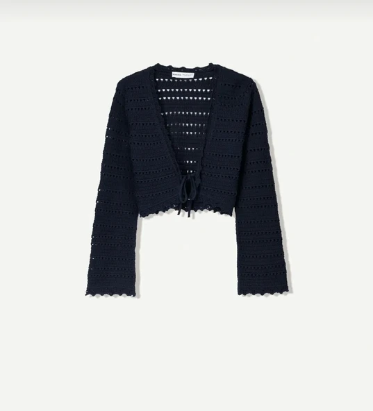 Ajurlu Rustik Hırka - 5