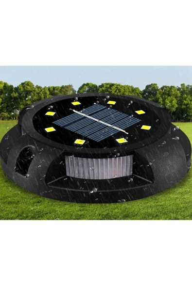 Voxify Bahçe Aydınlatma Saplama Led Işık 4'lü Set Solar Güneş Enerjili Otomatik Aydınlatmalı - 3
