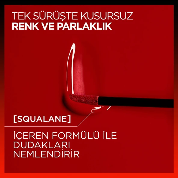 L'Oréal Paris Infaillible Laque Resistance Likit Parlak Ruj - 420 Rouge Paris - 3