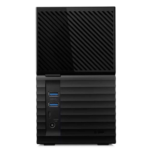 WD My Book Duo WDBFBE0160JBK-00TT 16TB (2x8TB) Harici Disk Veri Depolama Ünitesi - 4