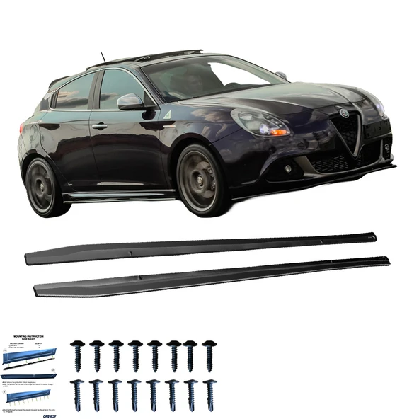 ALFA ROMEO Giulietta Sport 2010-2020 Marşpiyel Altı Lip (2 Pcs) ürün görseli 1