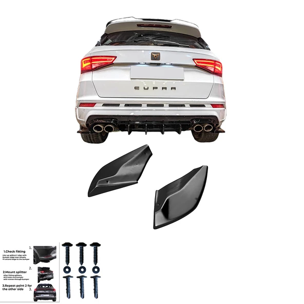 CUPRA Ateca Mk1 2018+ Sağ Sol Flap (2 Pcs) - 4