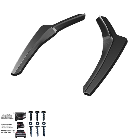 BMW 1 Series F20 F21 M-Power Makyajlı 2015-2019 Sağ Sol Flap 2 Parça - Resim 4
