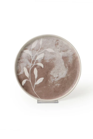 Keramika Deep Flowers Nordıc Pasta Tabağı 22 Cm 6 Adet 22813-17 - 2