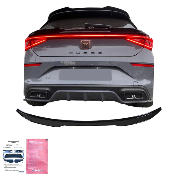 CUPRA Leon MK1 2020-2024 Alt Spoiler / CUPRA Leon MK1 Makyajlı 2024+ Alt Spoiler