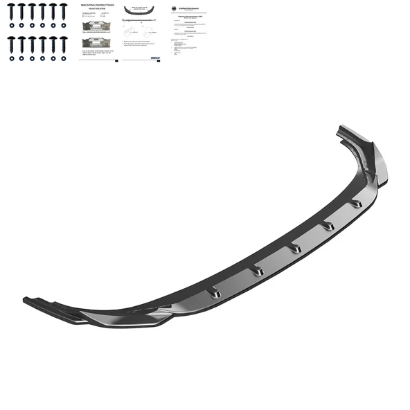 VW Golf Mk8 R 2020-2024 Ön Lip - Resim 5